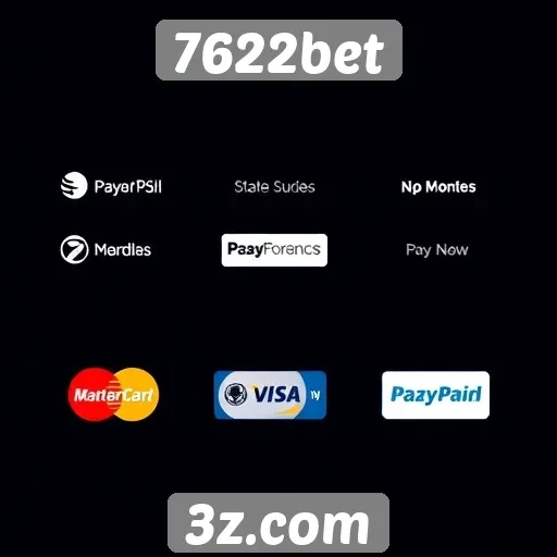 Opções de pagamento disponíveis na 7622bet