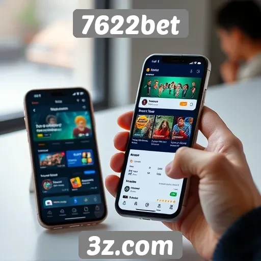 Experiência do usuário no 7622bet em dispositivos móveis